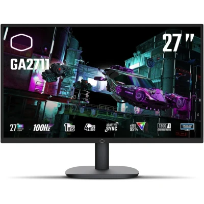 Afbeelding van Cooler Master GA2711 27 Inch IPS Gaming Monitor 100Hz 1ms MPRT and 4ms GtG QHD (2560x1440) Adaptive Sync Low Blue Light Anti Flicker