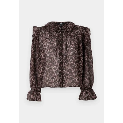 Afbeelding van Vero Moda Vmpetra Overhemdblouse, Dames, Maat: XL, Chocolate torte