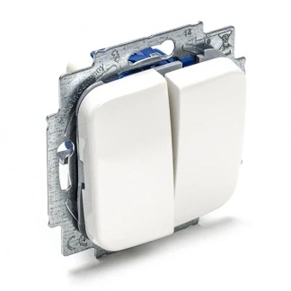 Afbeelding van Serieschakelaar Busch Jaeger (Reflex, Inbouw, Polarwit)
