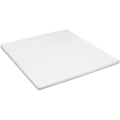 Afbeelding van Topper Hoeslaken Cinderella White (Badstof) 80/90 x 200/210 cm