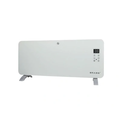 Afbeelding van BRASQ Smart Convector Kachel Wit Elektrische Heater met WiFi tot 2000 Watt 2 standen