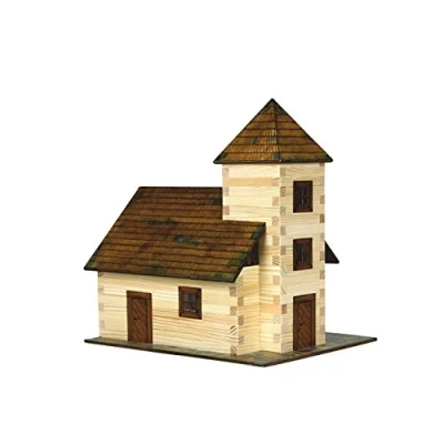 Afbeelding van Walachia 8594036430129 Nr. 12 kerk hout modelbouwset, modelbaan spoor1/LGB 1:32