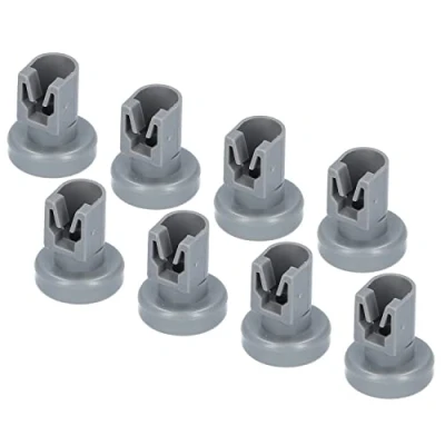 Afbeelding van McFilter 8 x bovenkorf wielen voor vaatwasser, mandrollen hittebestendig kunststof, reserveonderdelen geschikt AEG Favorit, Privileg, Zanussi, Juno