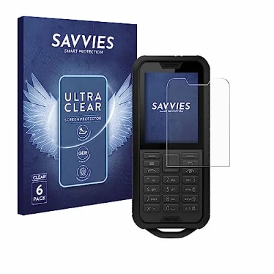 Afbeelding van Savvies (6 Stuks) Schermbeschermer voor Nokia 800 Tough Screen Protector Ultra Transparant