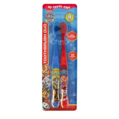 Afbeelding van Nickelodeon Paw Patrol Kindertandenborstel Set 2 Stuks 4+ Jaar