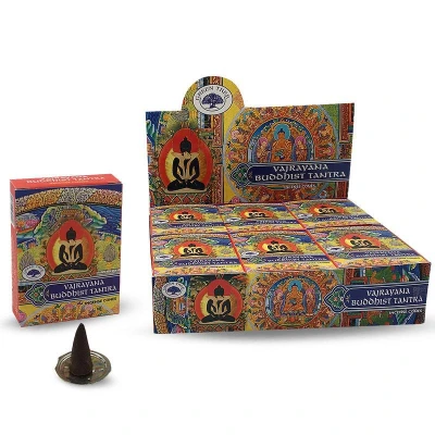Afbeelding van Green Tree Kegelwierook Buddhist Tantra, 10 stuks