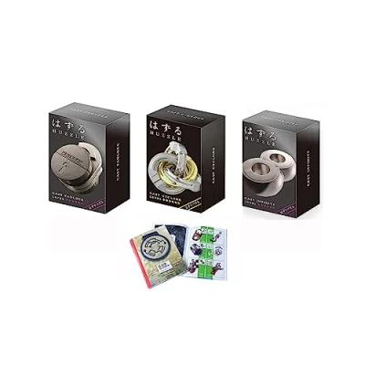 Afbeelding van Cast Huzzle Puzzelset nr. 13 Padlock, Cyclone, Infinity SG 5,6 + productflyer