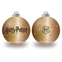 Afbeelding van ARDITEX Verpakking met 10 kerstballen, diameter 6 cm, ideaal voor het versieren van je Harry Potter kerstboom.