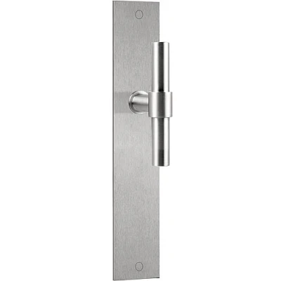 Afbeelding van Formani Deurkruk Piet Boon ONE PBT15P236SFC op schild mat RVS