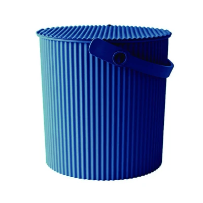 Afbeelding van Hachiman Opbergbak Omnioutil Opbergemmer Medium 10 Liter Marineblauw 28,2x26,7x26,5cm