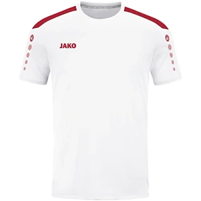 Afbeelding van JAKO Power Tshirt print voor kinderen, Maat: 164, Weissrot