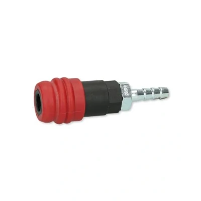 Afbeelding van KS Tools 999.9096 2 traps persluchtveiligheidskoppeling met slangtule, 9 mm