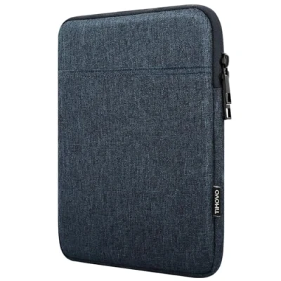 Afbeelding van TiMOVO 8 9 inch tablethoes voor iPad Mini 6, 5/4/3/2/1, Galaxy Tab A7 Lite 8.7/Tab A 8.0/Tab 8.4, Fire HD &amp; Plus 2020, draagbare beschermende tas met zakken, grijs (space grey)