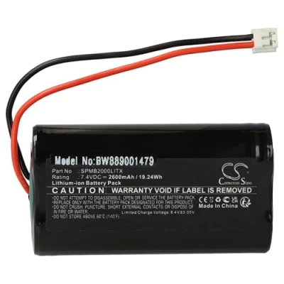 Afbeelding van vhbw Accu compatibel met Spectrum Transmitter DX7S, DX8, DX9 afstandsbediening Remote Control (2600 mAh, 7,4 V, Li Ion)