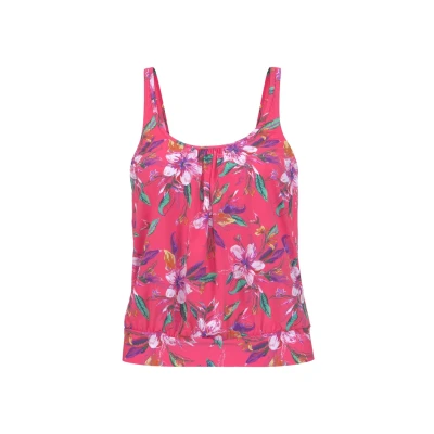 Afbeelding van Lascana Tankini Bikinitop, Dames, Maat: 38, Rot bedruckt