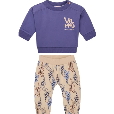 Afbeelding van Noppies Sweater Ontario en Broek Oronoco maat 80