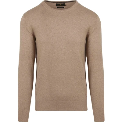 Afbeelding van Steppin&#039; Out Trui Cotton Cashmere Sand Maat 3XL Heren Pullovers
