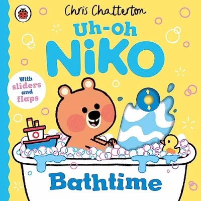 Afbeelding van Uh Oh, Niko: Bathtime: a push, pull and slide story