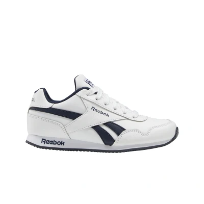 Afbeelding van Reebok Classic Royal Jogger Sneakers laag voor kinderen, Maat: 34.5, White/collegiate navy/white Kunststof