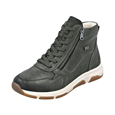 Afbeelding van Remonte Dames D1s71 High Sneakers, groen, 41 EU