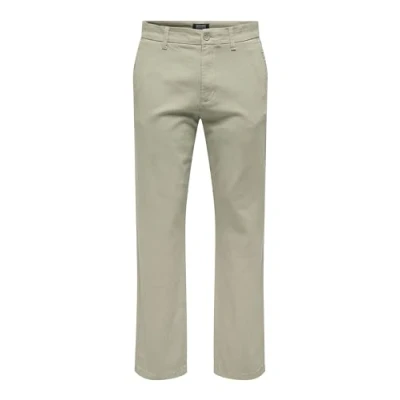 Afbeelding van ONSEDGE ED Loose Pant 4894, khaki (vintage khaki), 38W x 32L