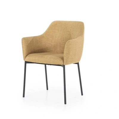 Afbeelding van Stoel Paul Stof Linea Mosterd