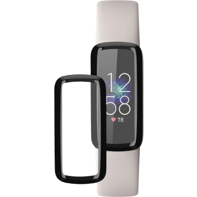 Afbeelding van kwmobile Beschermfolie geschikt voor Fitbit luxe Schermbeschermer 2 x screenprotector smartwatch anti kras