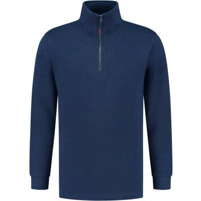 Afbeelding van Tricorp 301010 Sweater Ritskraag Fleece Koningsblauw maat 8XL