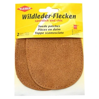 Afbeelding van Kleiber 855 06 suède vlekken bruin 2 stuks