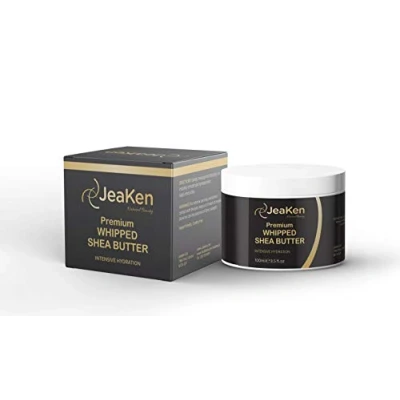 Afbeelding van SHEA BUTTER geraffineerd geslagen, 100 ml sheaboter, tegen ruwe, droge of gebarsten huid, met anti aging ingrediënten beladen fijne lijntjes en rimpels, zonder kunstmatige toevoegingen
