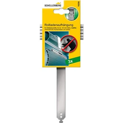 Afbeelding van Schellenberg 19200 rolluikophanging MINI 3x rolluiken ophanging voor 40 mm as