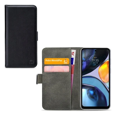 Afbeelding van Mobilize Classic Gelly Wallet Book Case Motorola Moto G22 Black
