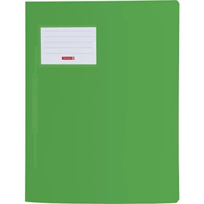 Afbeelding van Brunnen 102015050 snelhechtmap FACT!pp (A4, van doorschijnend PP, met naamplaatje, insteekvak binnen) groen
