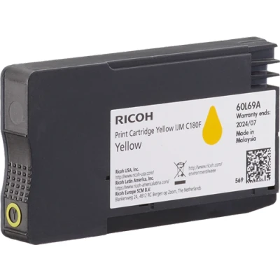 Afbeelding van Ricoh 408520 tonercartridge 1 stuk(s) Origineel Geel