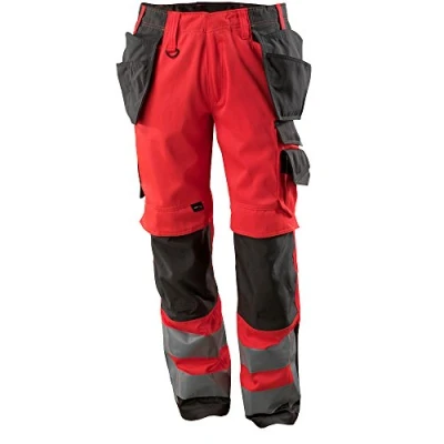 Afbeelding van Mascot Safe Supreme Broek met spijkerzakken 15531 860 hi vis rood/donkerantraciet C54 82