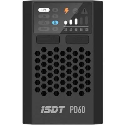 Afbeelding van YUNIQUE GREEN CLEAN POWER Lipo Balance Lader PD60, 60W 6A Type C Ingang Voor 1 4S Lipo/LiFe/LiIon &amp; 12S LiHv/Pb/NiMH Compatibel met Tello DJI batterijen, Radiofly Space Kondor, BD