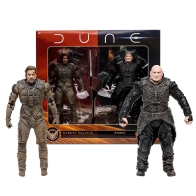 Afbeelding van Dune: Part Two Action Figure 2 Pack Gurney Halleck &amp; Rabban 18 cm