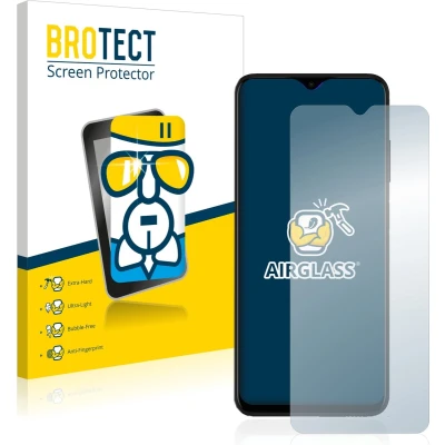 Afbeelding van BROTECT Screenprotector voor Samsung Galaxy A03s Folie Beschermfolie Beschermglas transparant