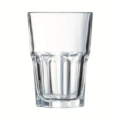Afbeelding van Arcoroc Collectie Granity 6 glazen hoog 35 cl van gehard glas stapelbaar modern design, ideaal voor cocktail gemaakt in Frankrijk versterkte verpakking, geschikt online verkoop