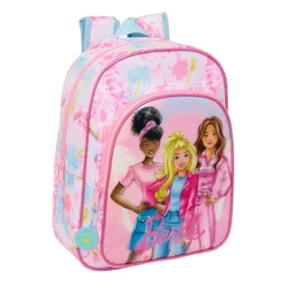 Afbeelding van Schoolrugzak Barbie Painterly Roze Hemelsblauw 26 x 34 11 cm