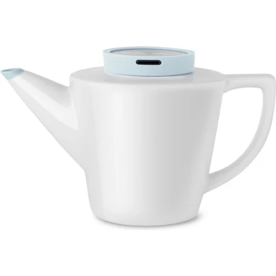 Afbeelding van Viva Infusion Theepot met Filter 1 liter Porselein Wit