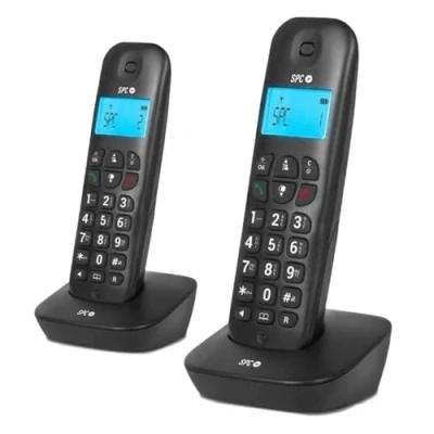 Afbeelding van Draadloze telefoon SPC Internet 7302N AIRPRODUO Zwart