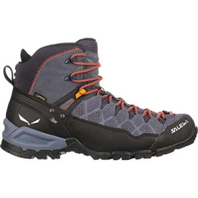 Afbeelding van Salewa Heren MS Alp Trainer Mid Gore TEX Wandelschoenen, Ombre Blue/Fluo Orange, 42 EU