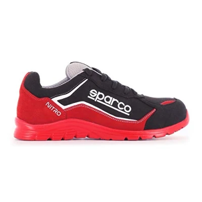 Afbeelding van Sparco Werkbeschermingsschoenen, meerkleurig (rood/zwart), 48 EU, 1 stuk