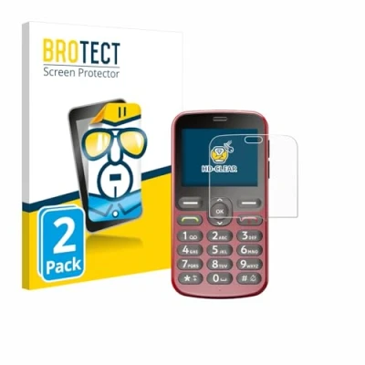 Afbeelding van BROTECT (2 Stuks) Schermbeschermer voor Doro 1880 Screen Protector Transparant