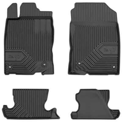 Afbeelding van M MOTOS Auto Vloermatten van rubber voor Honda CR Z 2010 2016 Verbeter uw reiscomfort met Anti Slip Mat Car No.77 alle weersomstandigheden, bescherming tegen vuil