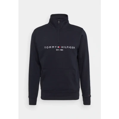 Afbeelding van TOMMY HILFIGER Men&#039;s relaxed sweatshirt with half zip Size S