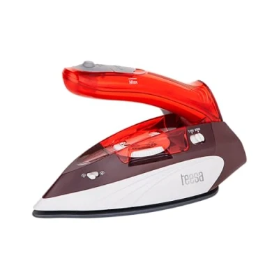 Afbeelding van Teesa TSA2012 Reisstrijkijzer Slide Travel 1100, rood