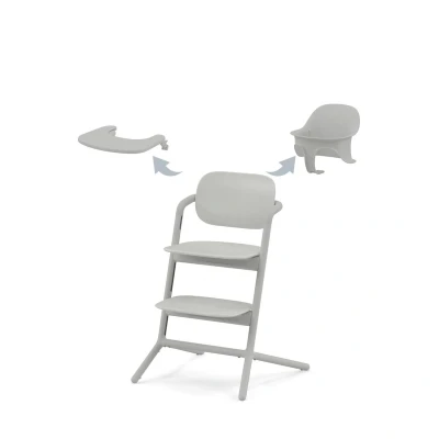 Afbeelding van Cybex LEMO 3 in 1 Kinderstoel Suede Grey