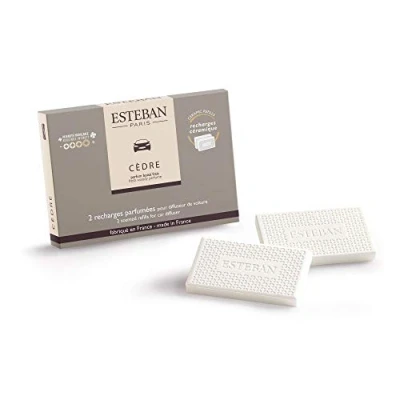 Afbeelding van Esteban Classic Cèdre Autoparfum navulling (2 stuks)